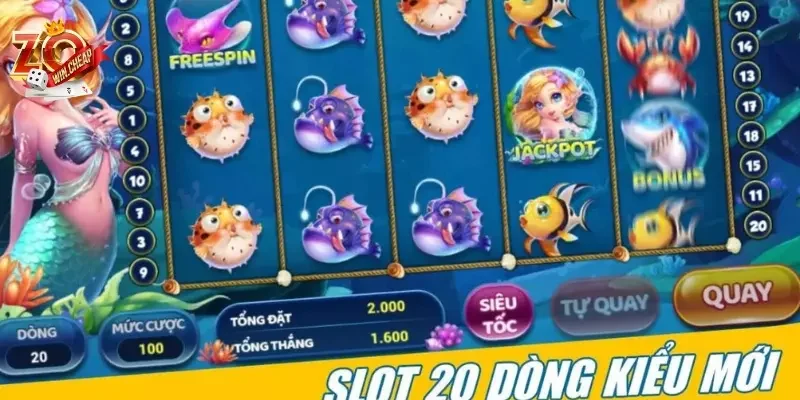 slot 20 dòng đổi thưởng