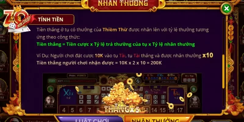 Cách tính điểm trong game Sicbo